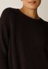 Organic Cotton Fluff Crew Neck Long Top