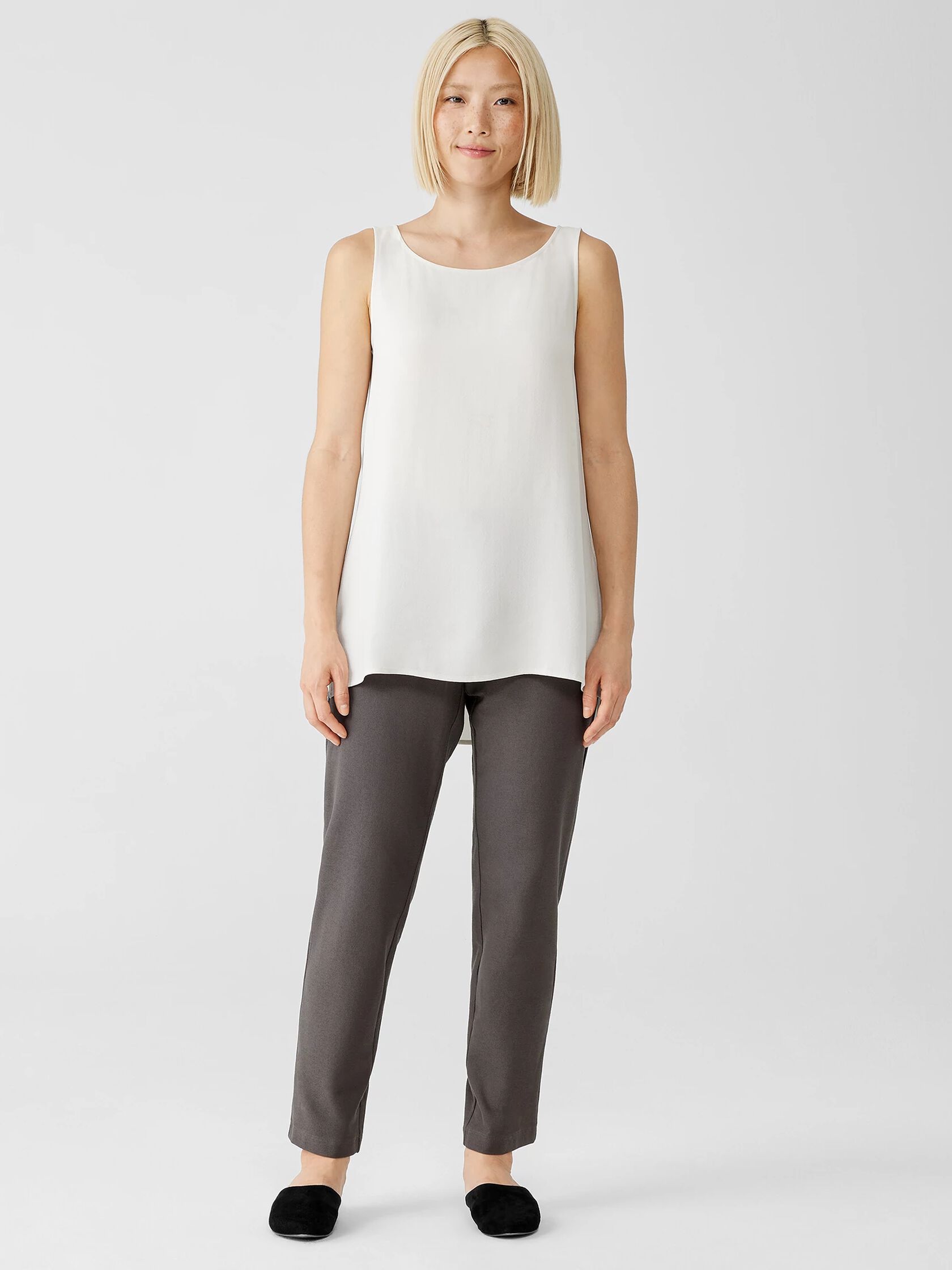 Washable Stretch Crepe Pant