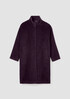 Sheared Suri Alpaca Stand Collar Coat
