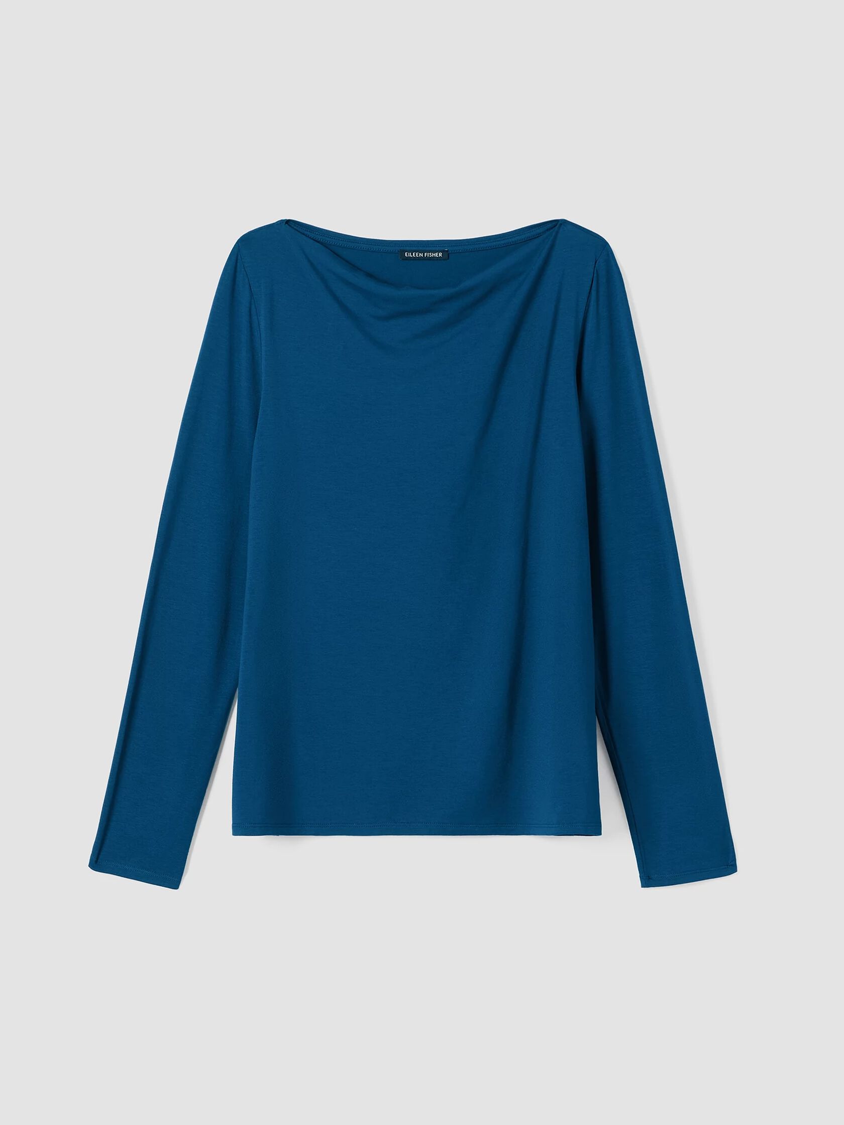 Fine Jersey Cowl Neck Top