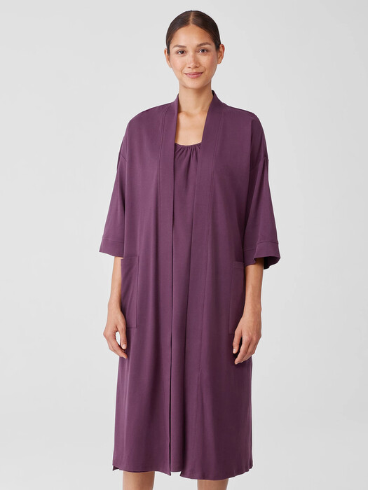 Organic Cotton Interlock Sleep Robe