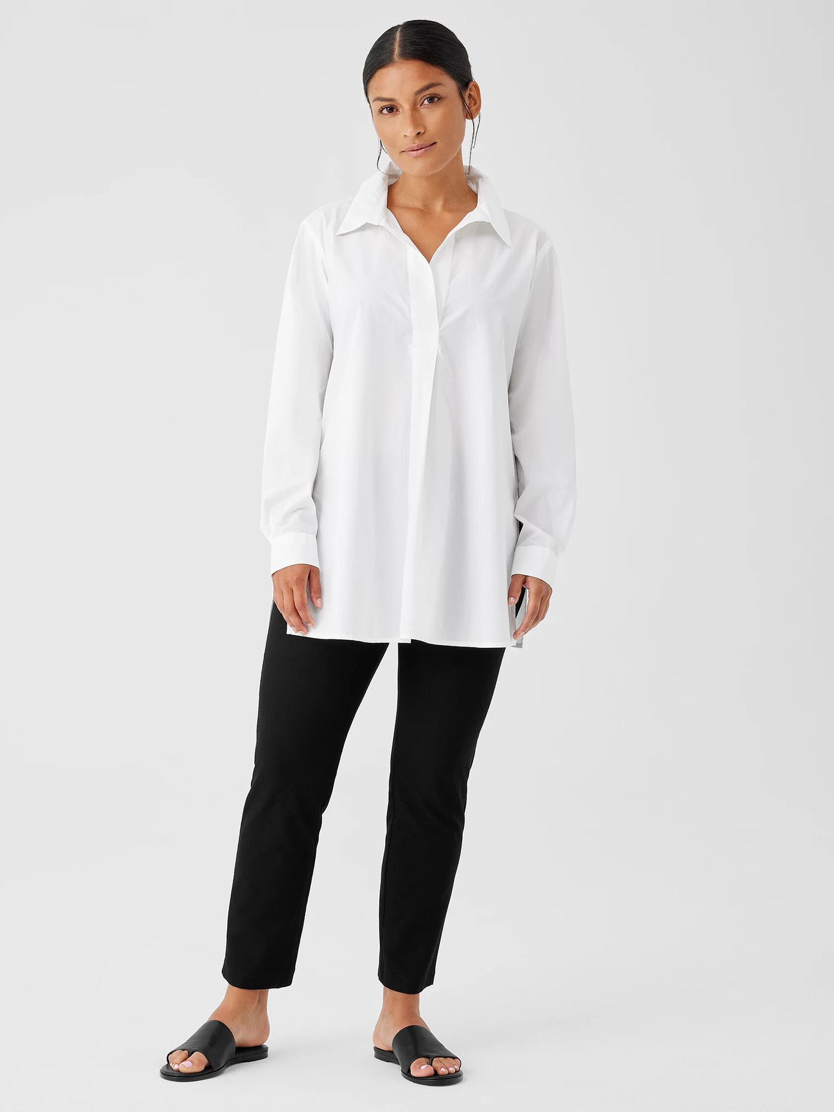 Washed Organic Cotton Poplin Shirt