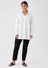 Washed Organic Cotton Poplin Shirt