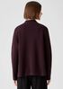 Silk & Organic Cotton Interlock Jacket