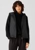 Eggshell Recycled Nylon Hooded Vest