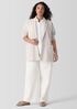 Organic Cotton Tweed Blazer