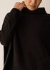 Cashmere Silk Bliss Funnel Neck Poncho