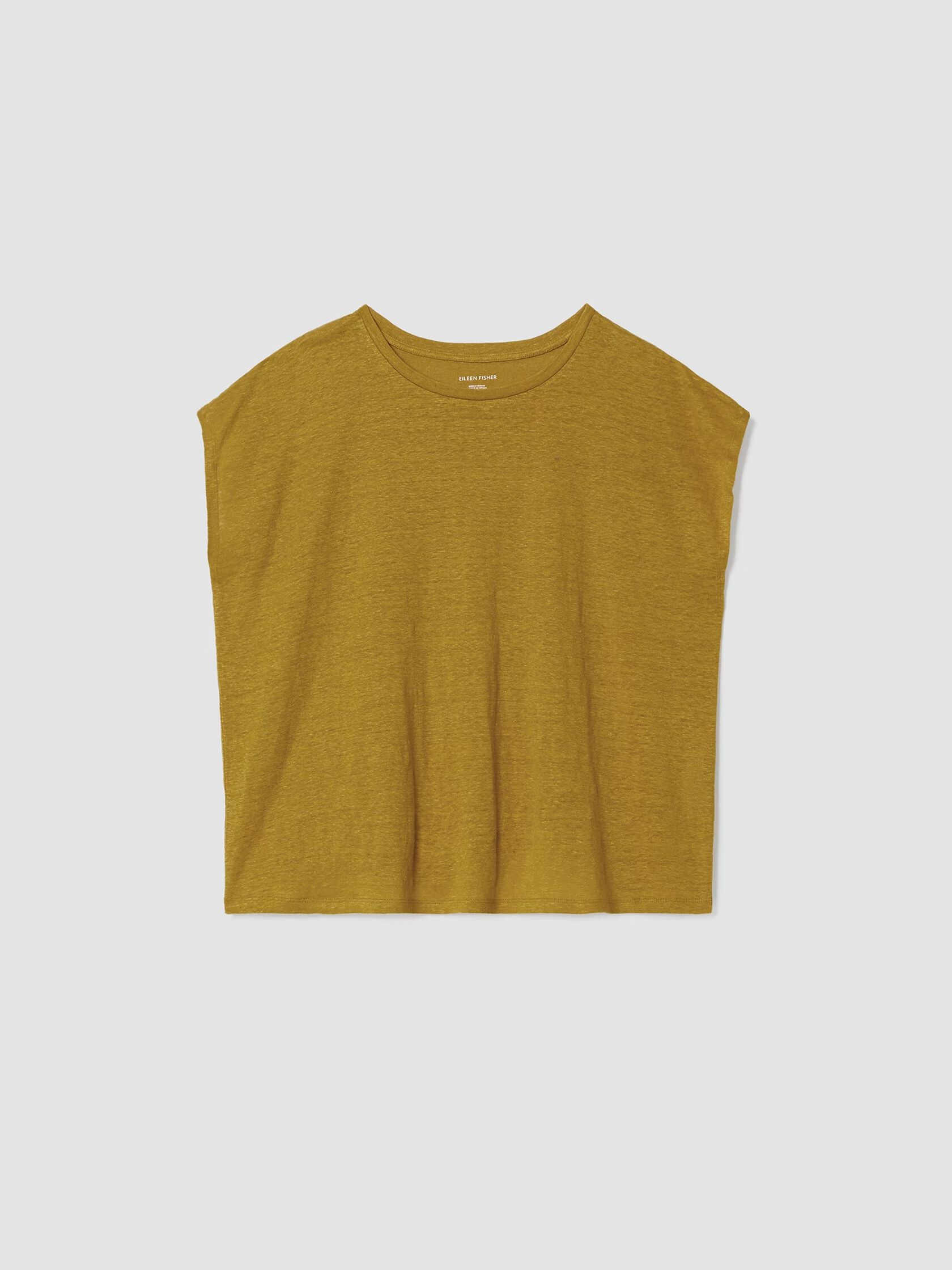 Organic Linen Jersey Square Top