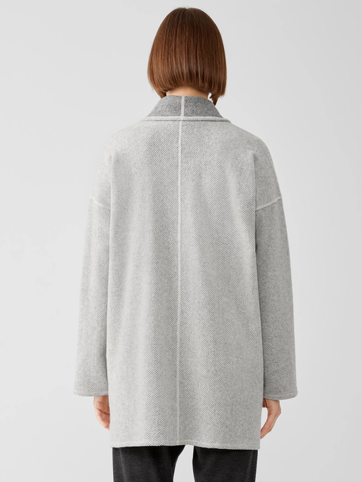 Organic Cotton Wool Fleece Reversible Jacket