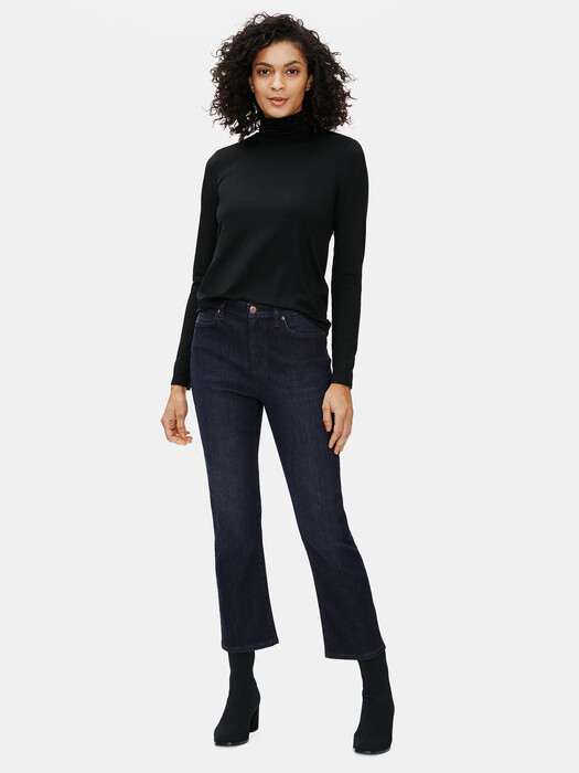Organic Cotton Stretch Boot-Cut Jean