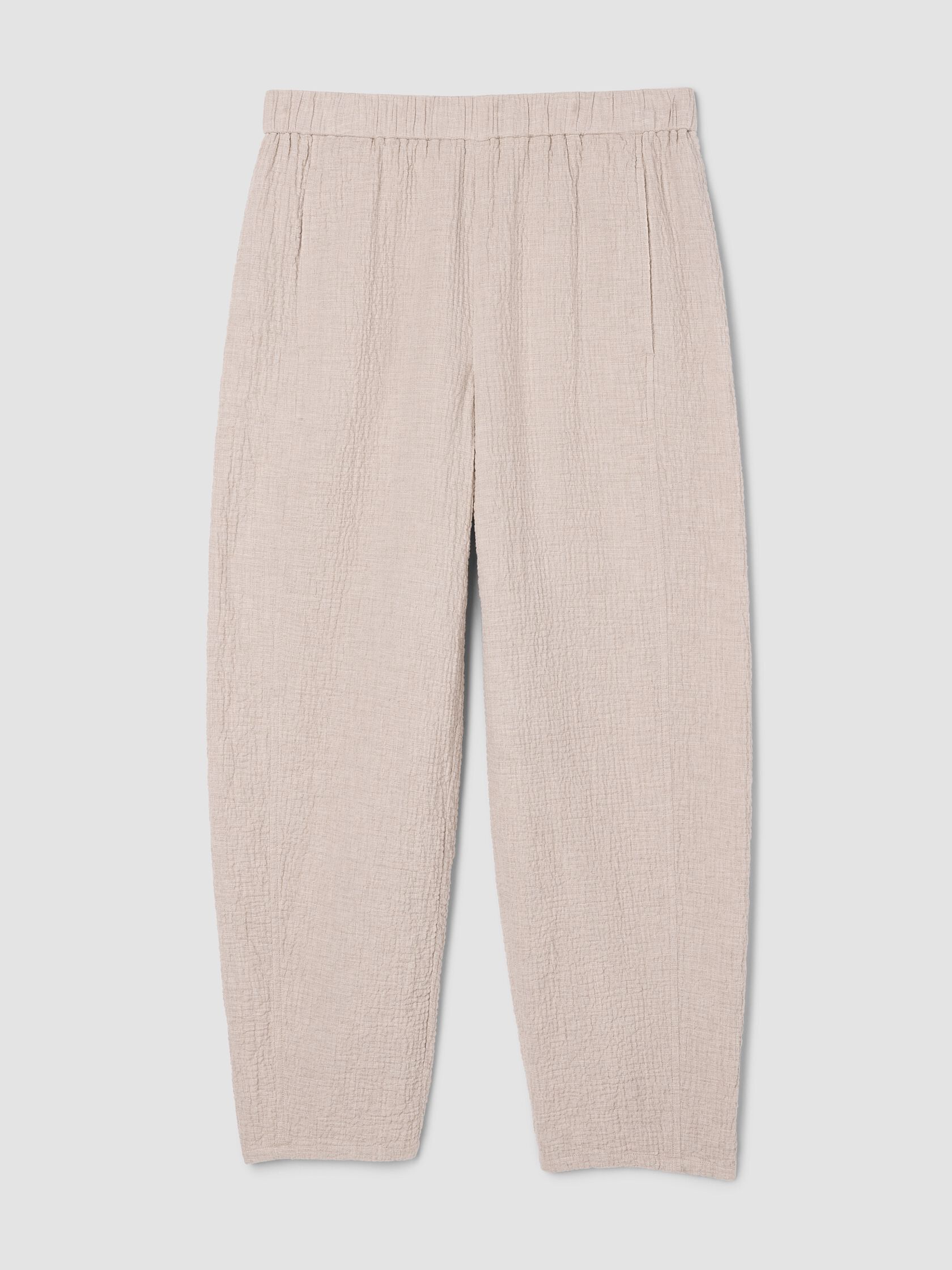 Organic Cotton Doubleweave Lantern Pant