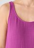 Organic Cotton Lofty Gauze Tiered Dress