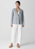Washable Stretch Crepe Lantern Pant