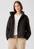 Light Cotton Nylon Stand Collar Coat