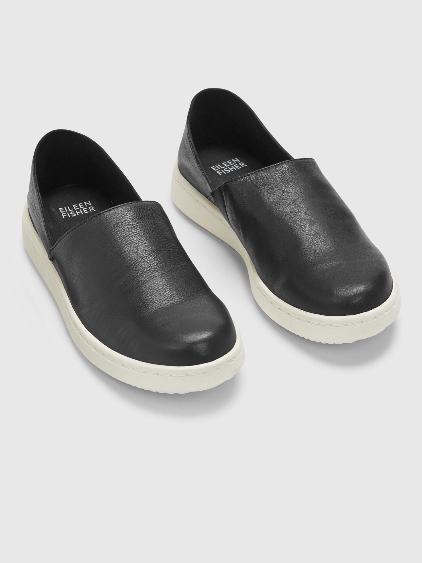 Panda Washed Leather Sneaker