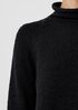 Peruvian Organic Cotton Crimp Turtleneck Top