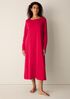 Organic Cotton Interlock Bateau Neck Sleep Dress