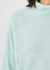 Italian Cashmere Scrunch Neck Top