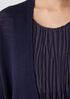 Organic Linen Cotton Cropped Cardigan