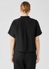 Handkerchief Linen Short-Sleeve Shirt