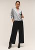 Washable Flex Ponte Wide-Leg Pant