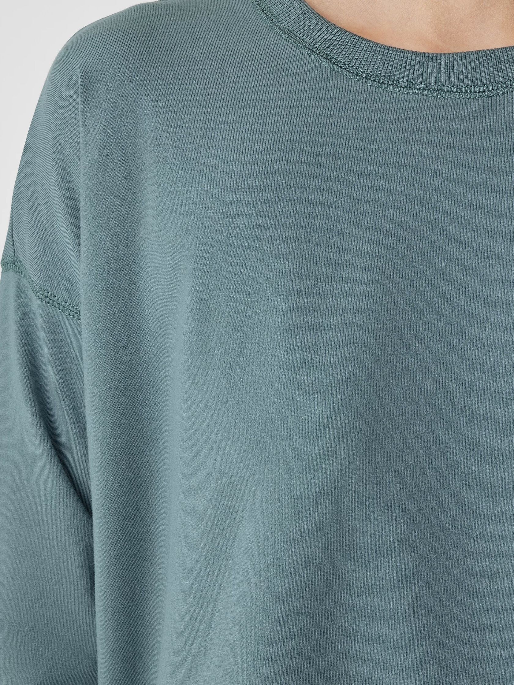 Pima Cotton Stretch Jersey Box-Top