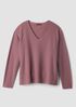 Italian Cashmere V-Neck Top
