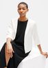 Cotton Satin Steel Short Jacket