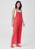 Garment-Dyed Organic Linen Overalls