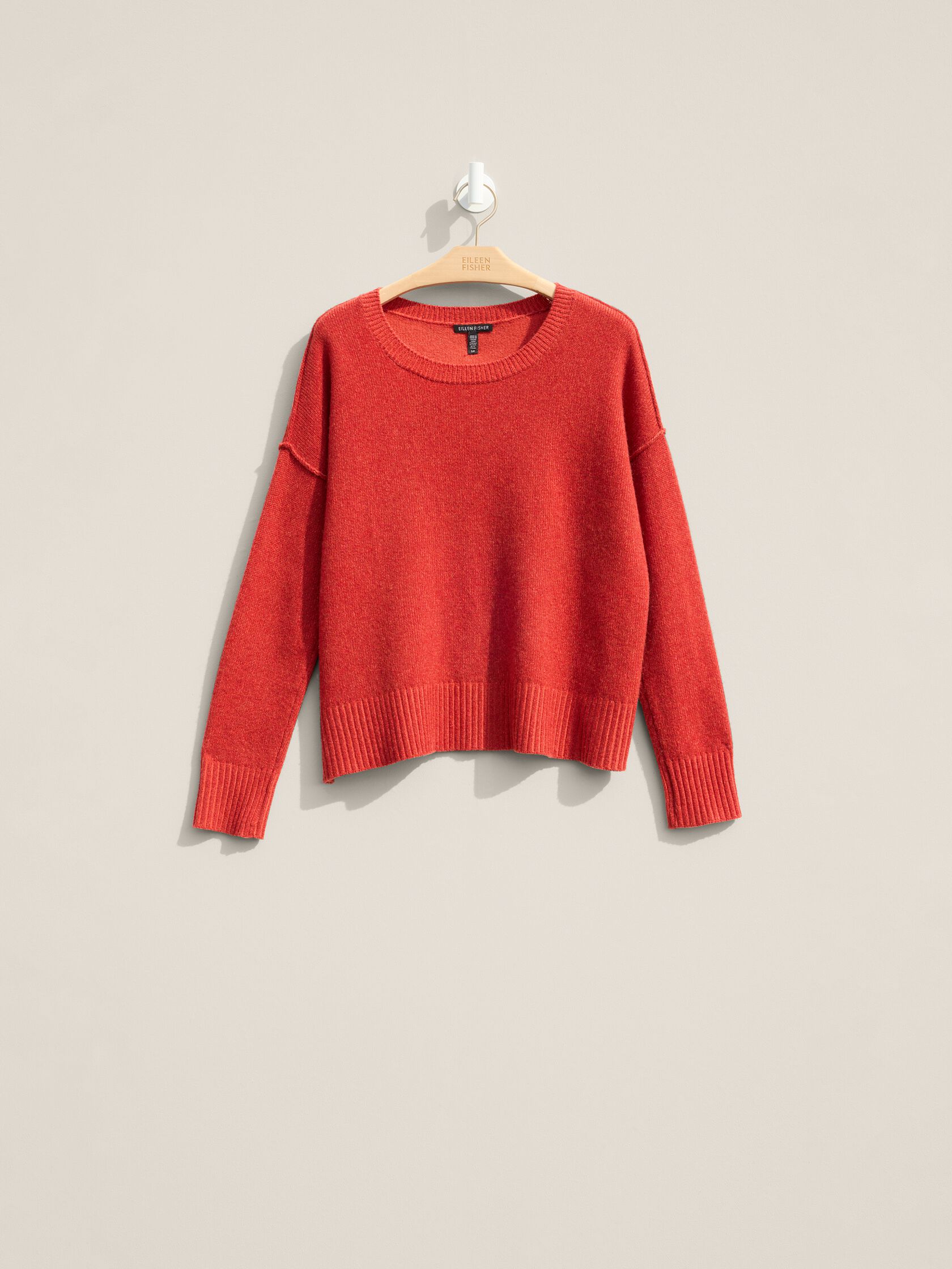 Renew Recycled Cashmere Plaited Pullover, S