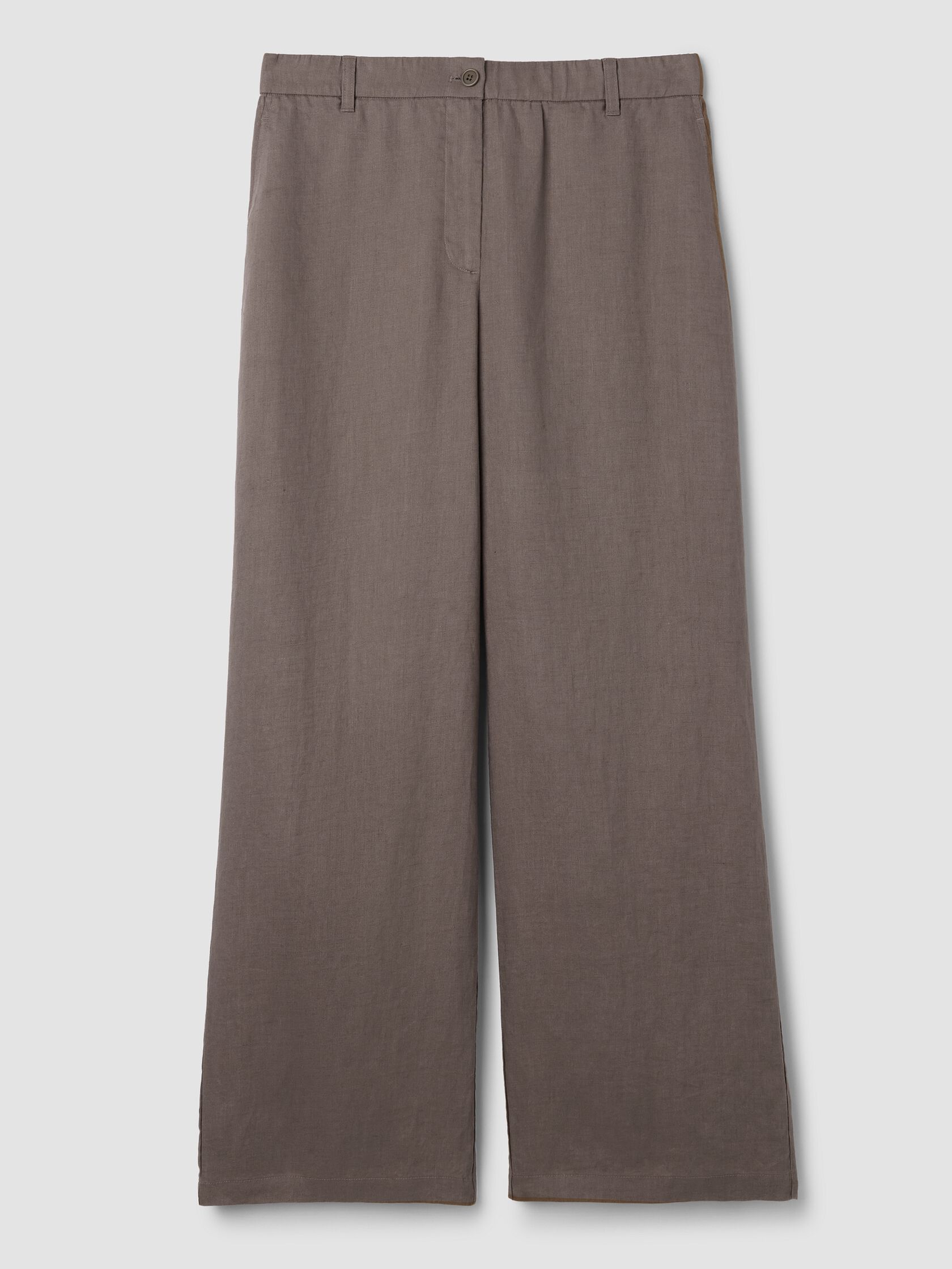 Organic Linen Full-Length Trouser Pant