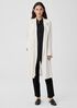 Silk Georgette Crepe Trench Coat