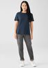 Organic Pima Cotton Jersey Round Neck Tee