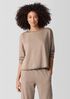 Cozy Brushed Terry Hug Box-Top
