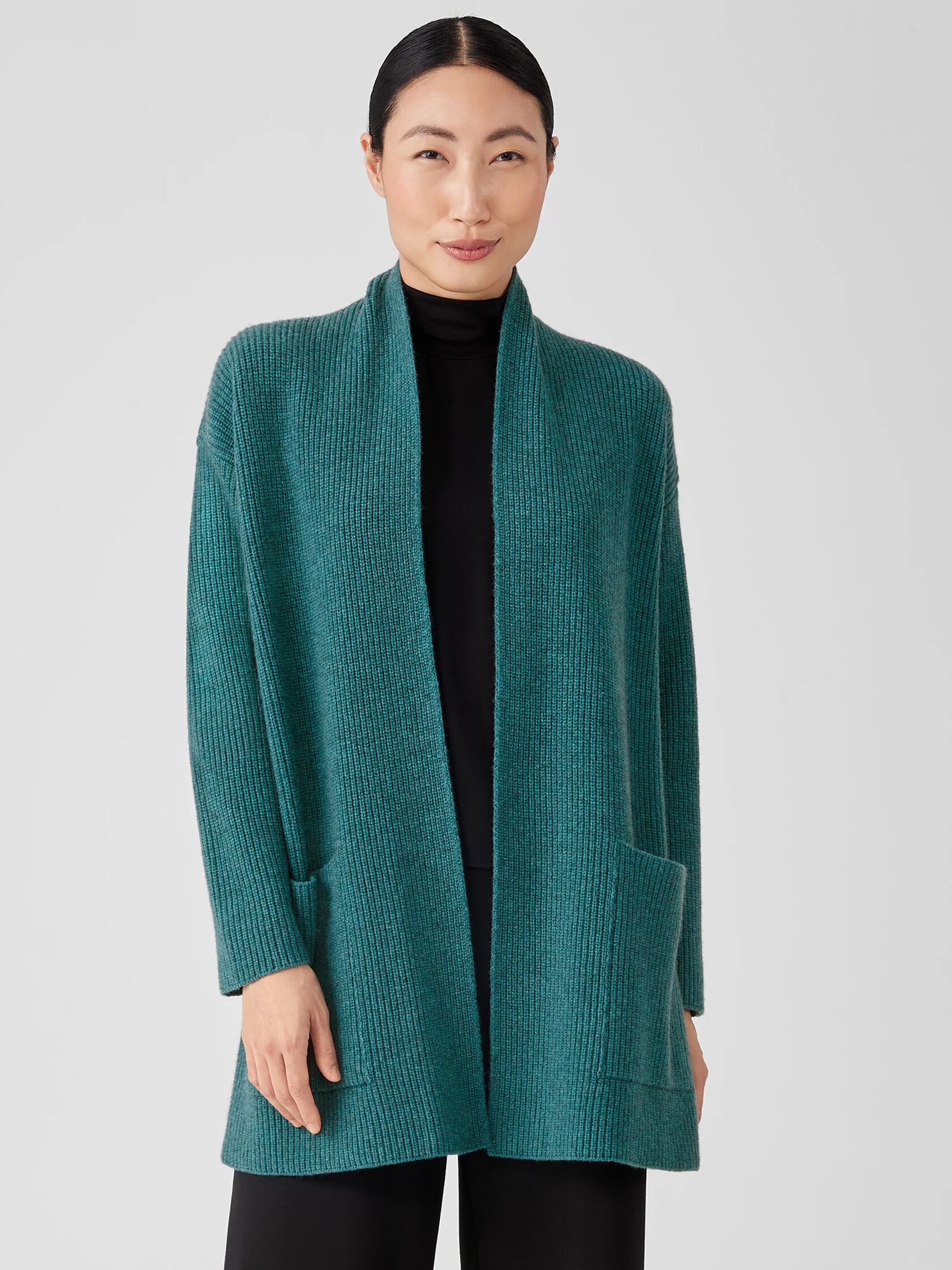 Recycled Cashmere Wool Cardigan