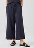 Organic Cotton Gauze Wide-Leg Pant