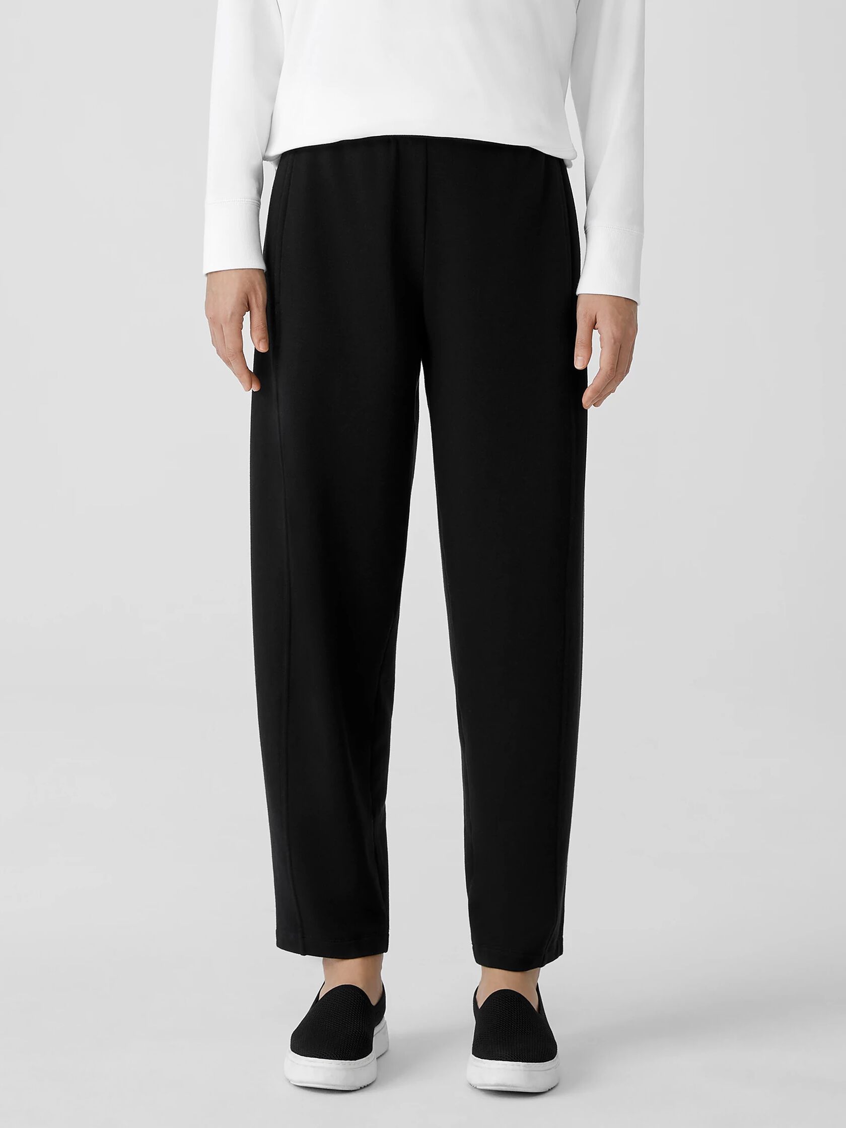 Cozy Brushed Terry Lantern Pant