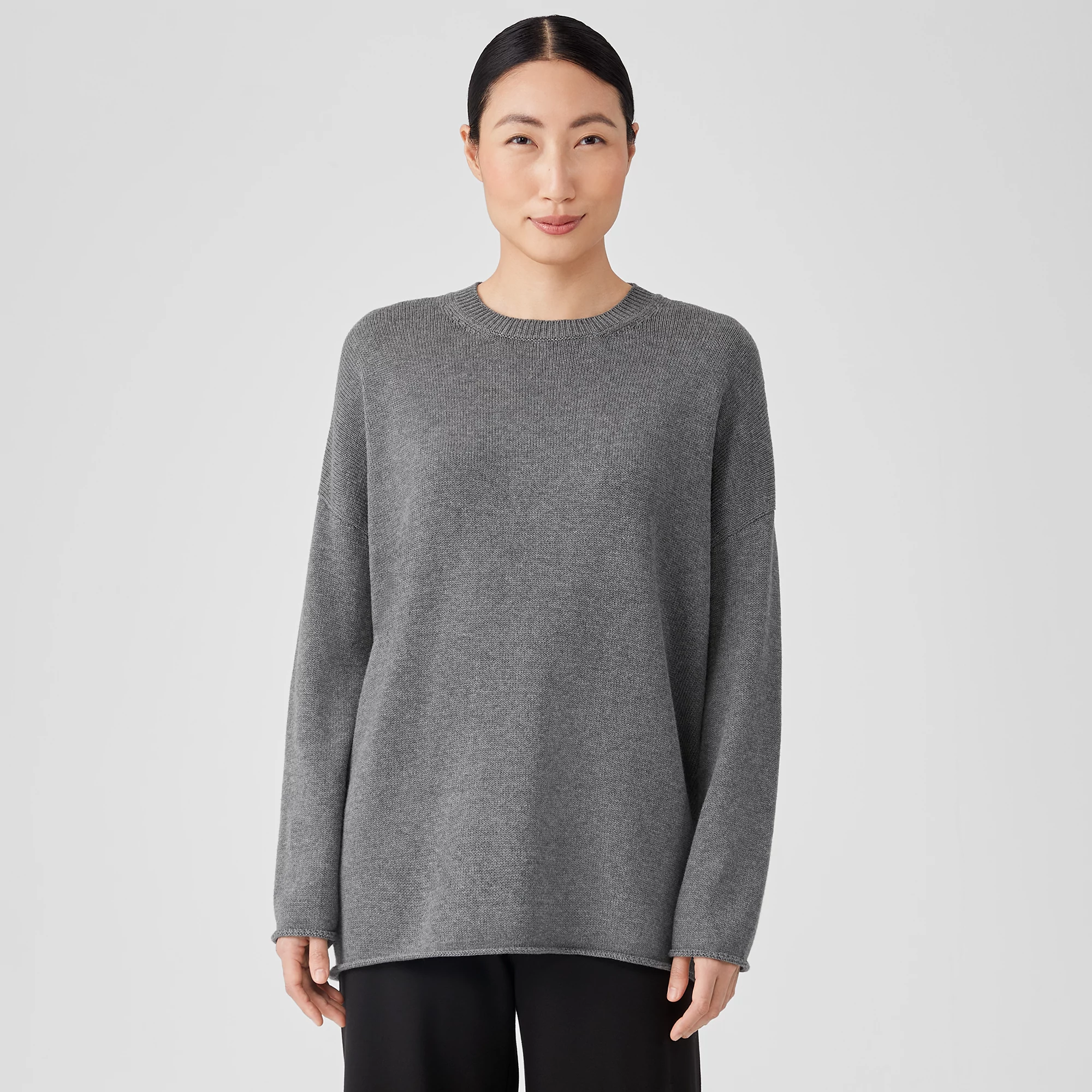 Peruvian Organic Cotton Blend Crew Neck 