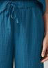 Organic Cotton Lofty Gauze Straight Pant