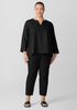 Washable Stretch Crepe Slim Pant
