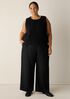Organic Linen Wide-Leg Pant