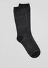 Cozy Recycled Nylon Cashmere Jacquard Stripe Sock