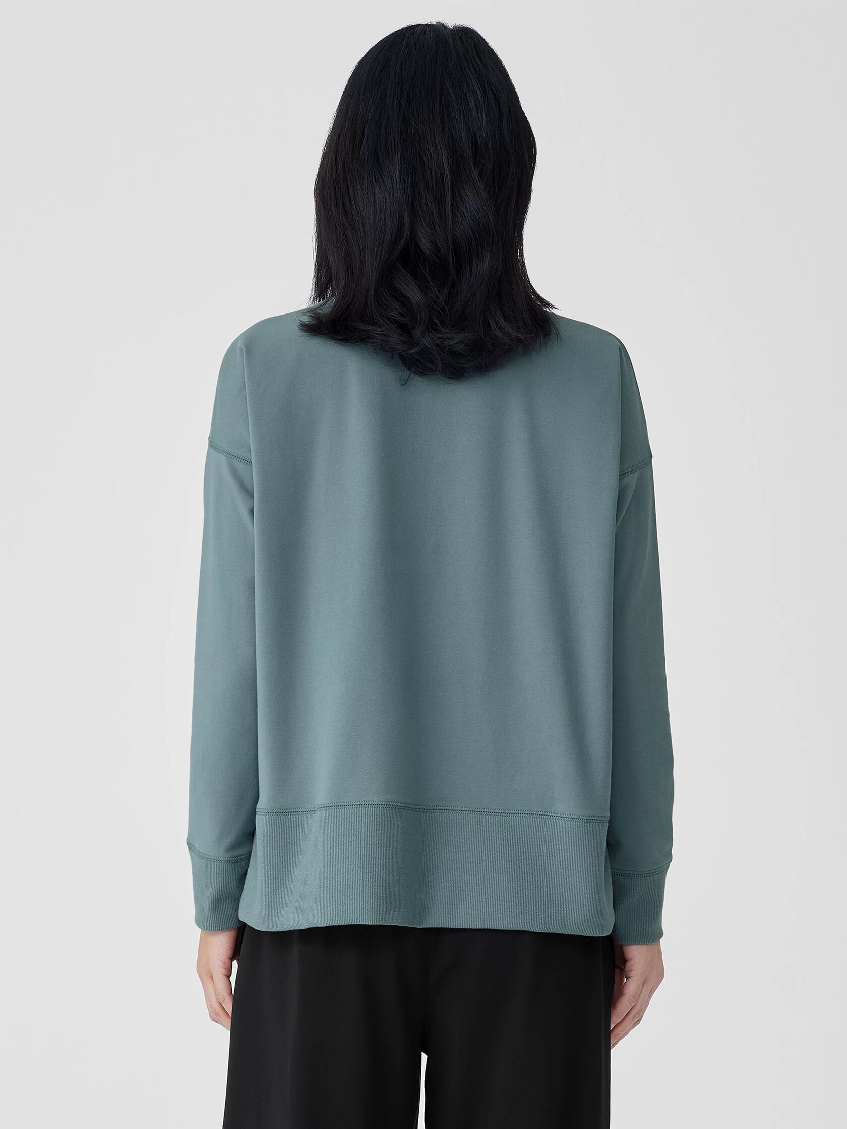 Pima Cotton Stretch Jersey Box-Top