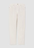 Undyed Organic Cotton Denim High-Waisted Jean