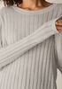 Superfine Merino Crew Neck Top in Regenerative Wool