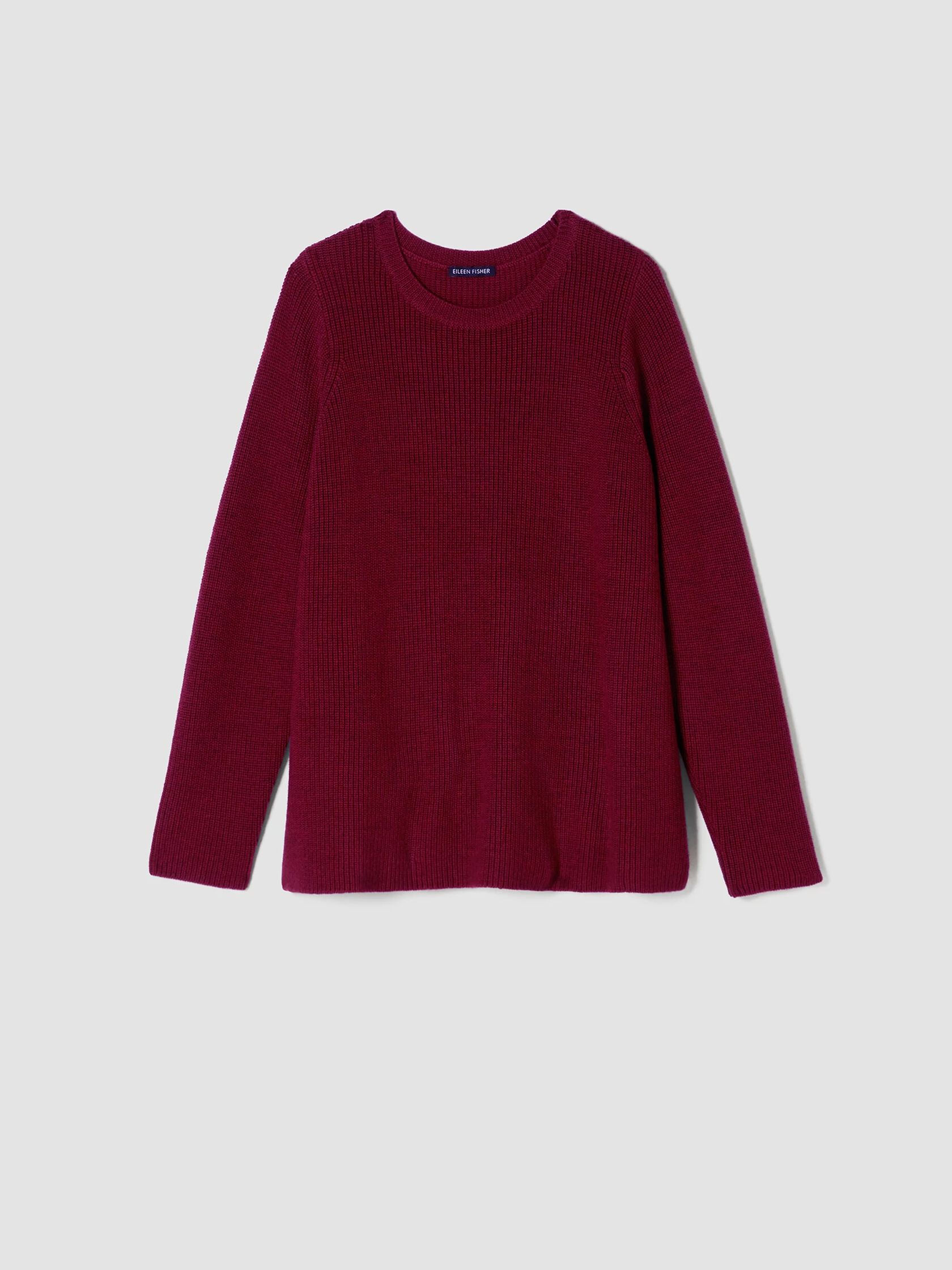 Merino Crew Neck Top in Responsible Wool