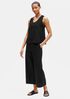 Organic Handkerchief Linen Rounded V-Neck Shell