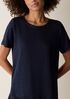 Organic Linen Jersey Crew Neck Tee