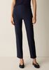 Washable Stretch Crepe Slim Pant