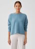 Cashmere Silk Bliss Crew Neck Top